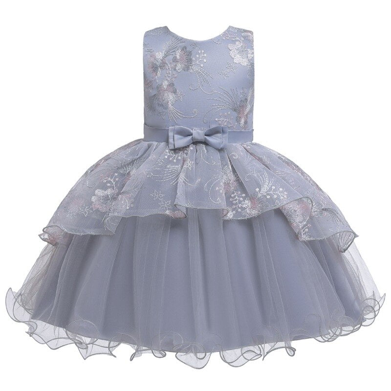 Robe Princesse Grise