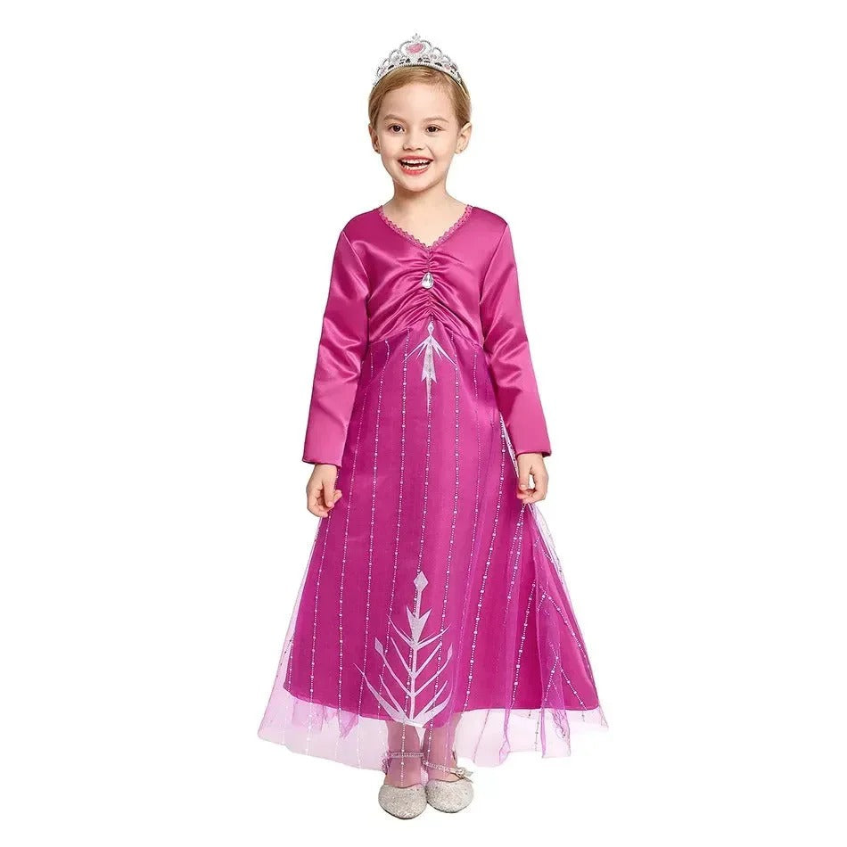 Robe princesse elsa enfant