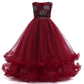 Robe de Princesse Bordeaux