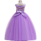 Robe de Princesse Mauve