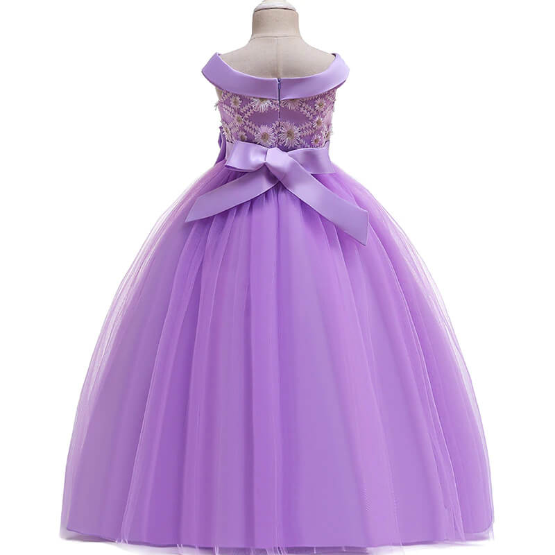 Robe de Princesse Mauve