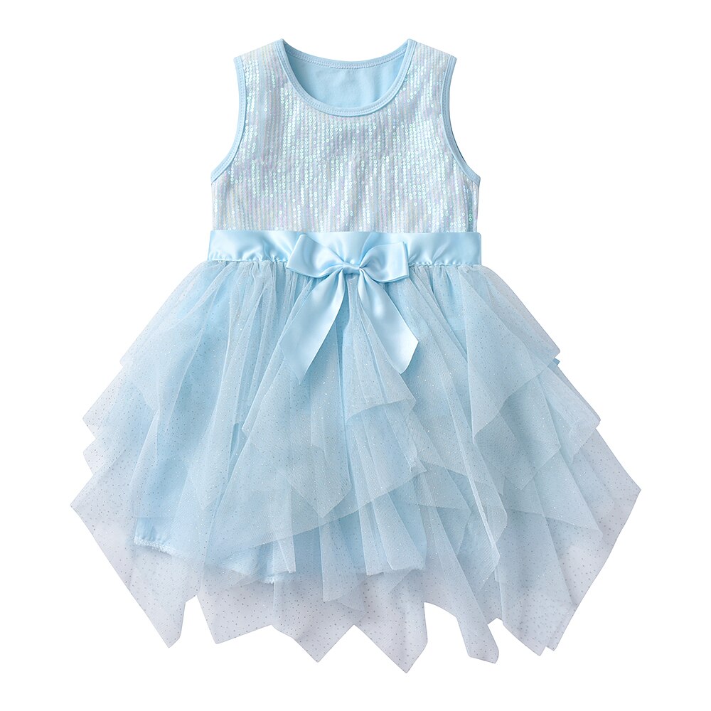 Ma Robe Princesse - Robe Princesse Fille Bleue Ciel été