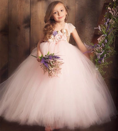 Ma robe Princesse - robe princesse rose en tulle