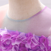 Robe Anniversaire Bébé Fille violette