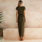 Ma Robe Princesse - robe princesse fendue verte