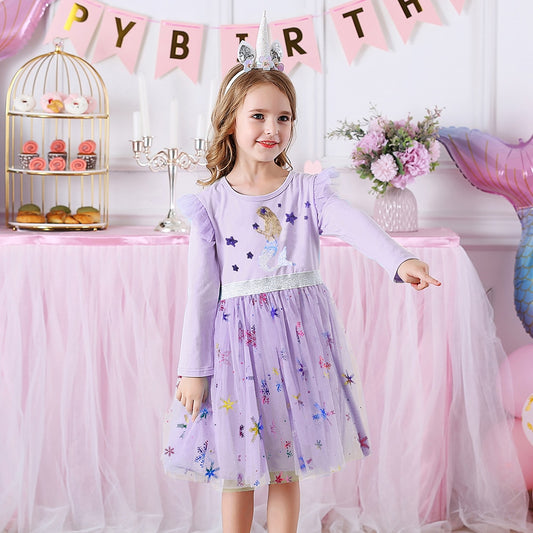 Ma Robe Princesse - Robe Princesse Fille Violette