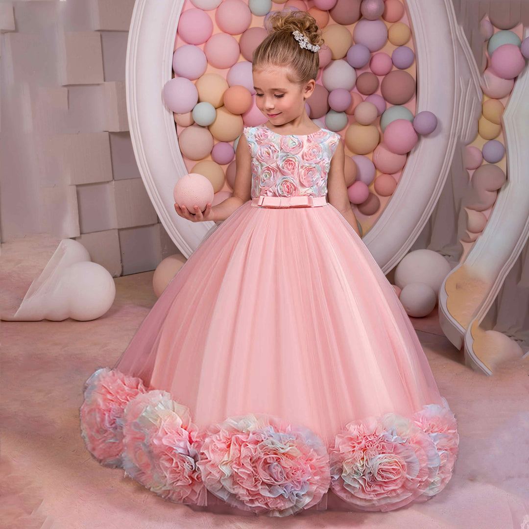 Robe fashion de princesse pour les enfants