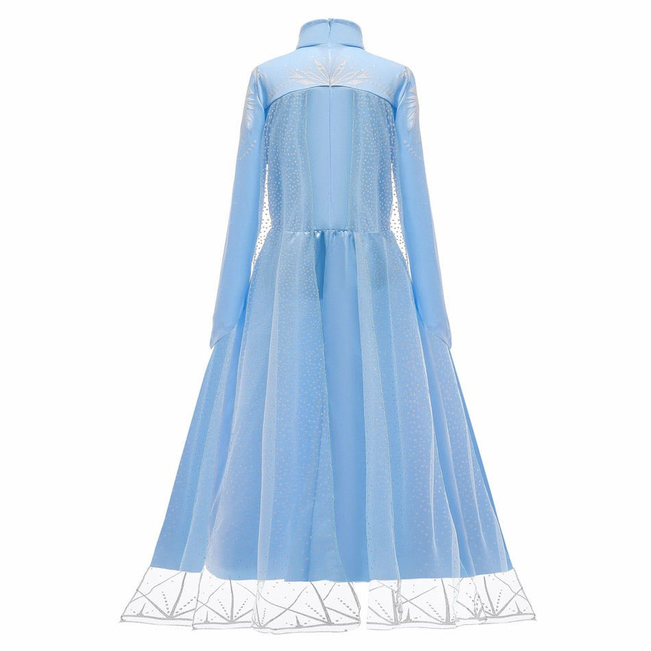 Ma-Robe-Princesse - dos Robe Princesse Reine des Neiges