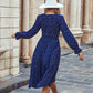 Ma Robe Princesse - robe princesse  bleue à pois