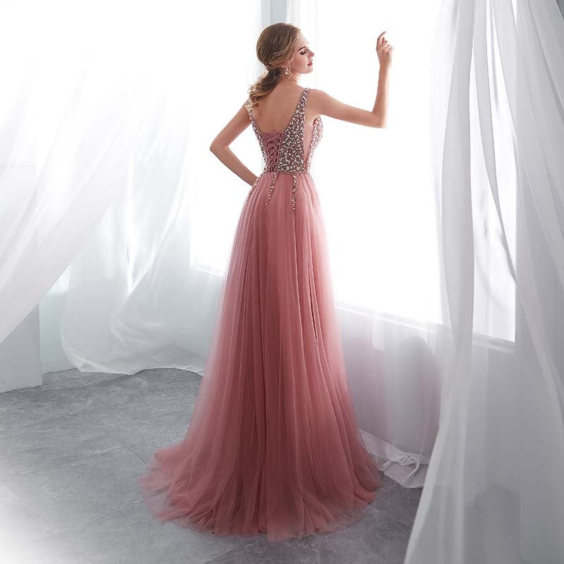 Ma Robe Princesse - robe de bal princesse rose longue