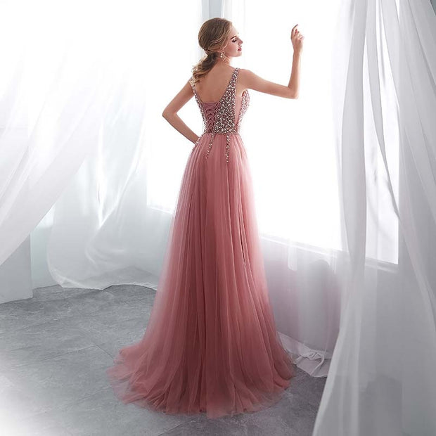 Ma Robe Princesse - robe de bal princesse rose longue