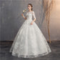 Ma Robe Princesse - Robe Princesse Mariage Simple blanche