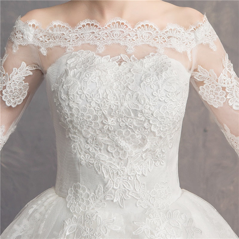 Ma Robe Princesse - Robe Princesse Mariage Simple col bateau