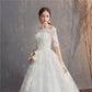Ma Robe Princesse - Robe Princesse Mariage Simple en dentelle