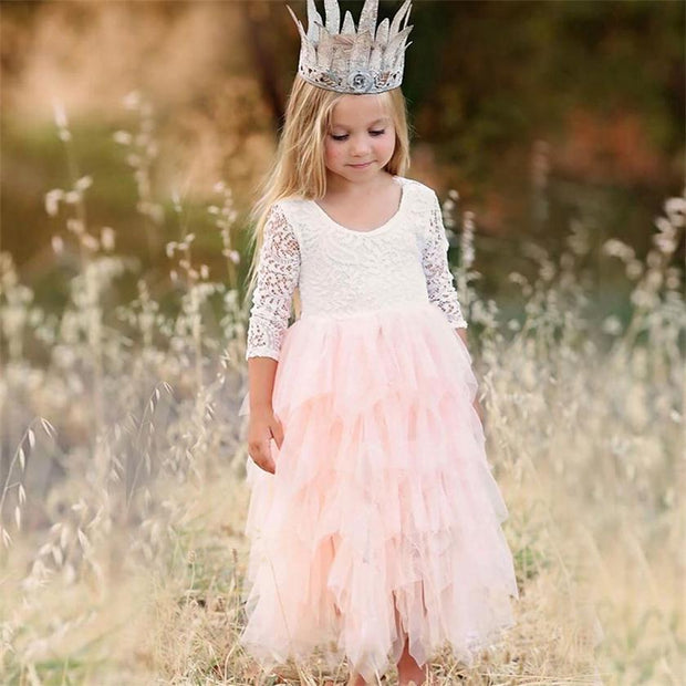 Robe de Fille Princesse 3 à 8 ans