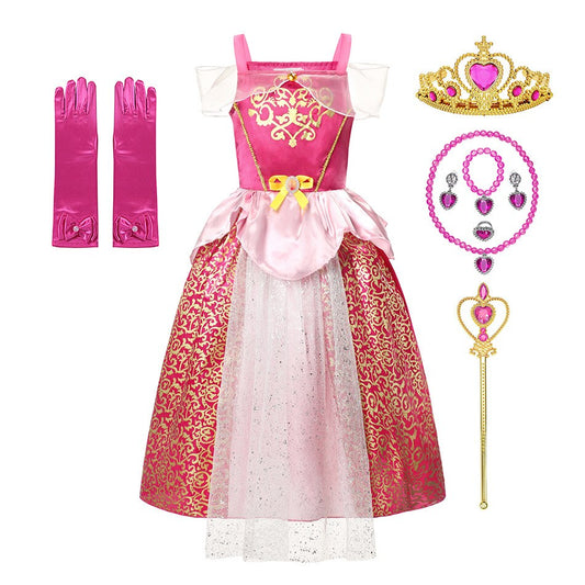 Ma robe Princesse - robe princesse Disney la belle au bois dormant et accessoires 