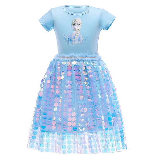 Ma-Robe-Princesse - Robe princesse Elsa