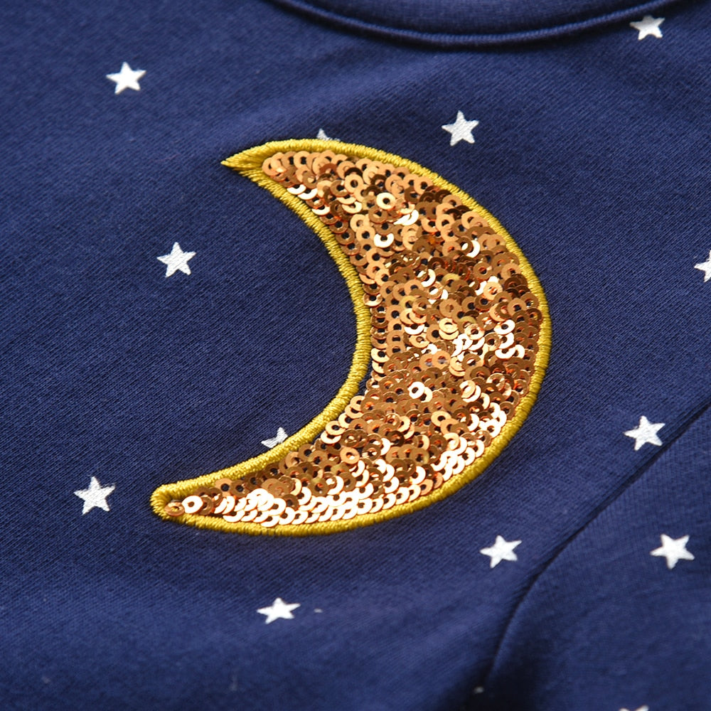 Ma Robe Princesse - Robe Princesse Fillette Lapin et lune