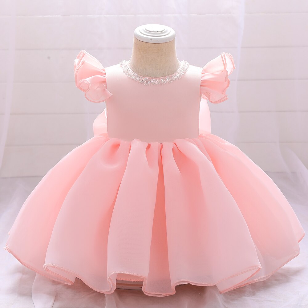 Robe de Bapteme Princesse Bebe Rose Ma Robe Princesse