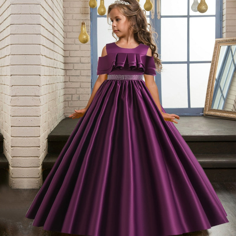 Robe Princesse Violette Fille – Ma Robe Princesse