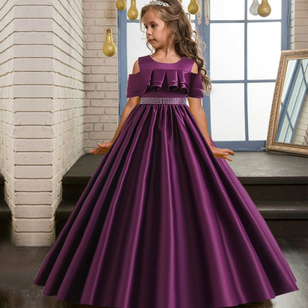 Robe Princesse Violette Fille – Ma Robe Princesse