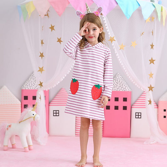 Ma Robe Princesse - Robe Princesse Fille Fraises