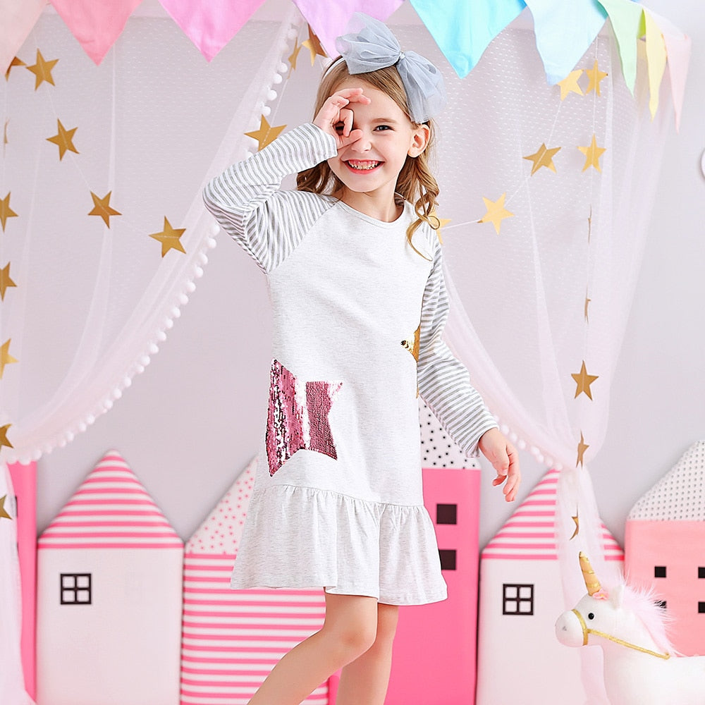 Ma Robe Princesse - Robe Princesse Fille Etoiles