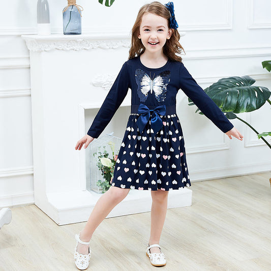Ma Robe Princesse - Robe Princesse Fille Cœurs