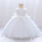 Robe de Cérémonie Bébé Fille blanche