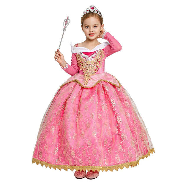 Ma Robe Princesse - robe aurore Disney rose
