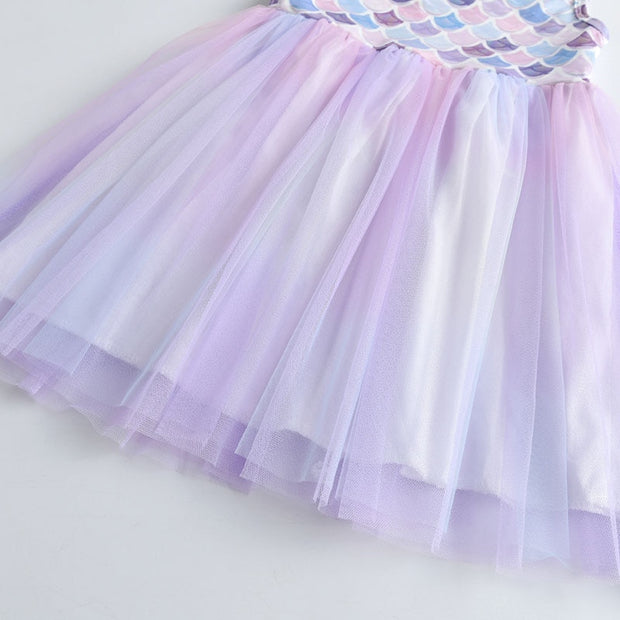 Ma Robe Princesse - robe de princesse fille violette en tulle