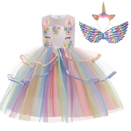 Ma Robe Princesse - Robe Princesse Licorne Déguisement