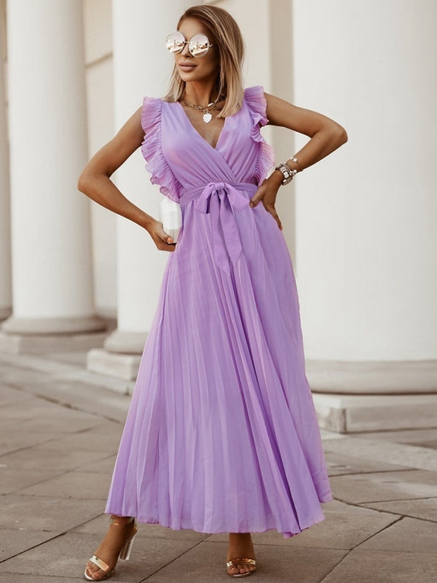 Ma Robe Princesse - Robe longue violette femme