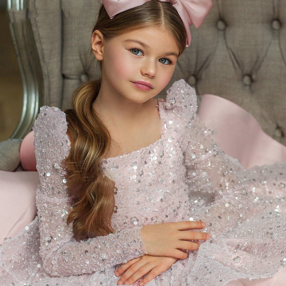 Robe Princesse Fille demoiselle d'Honneur