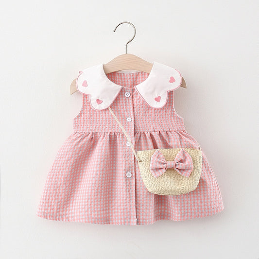 Ma Robe Princesse- Robe Princesse Bébé Col Festonné