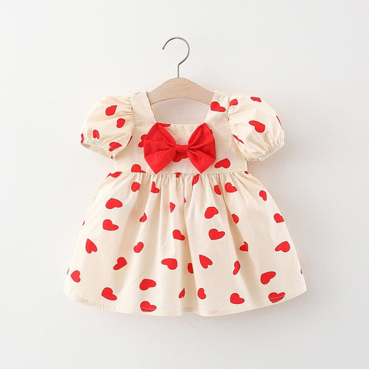 Ma Robe Princesse - Robe Princesse Bébé Jolie Cœurs