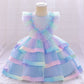 Robe de Bébé Fille bleue