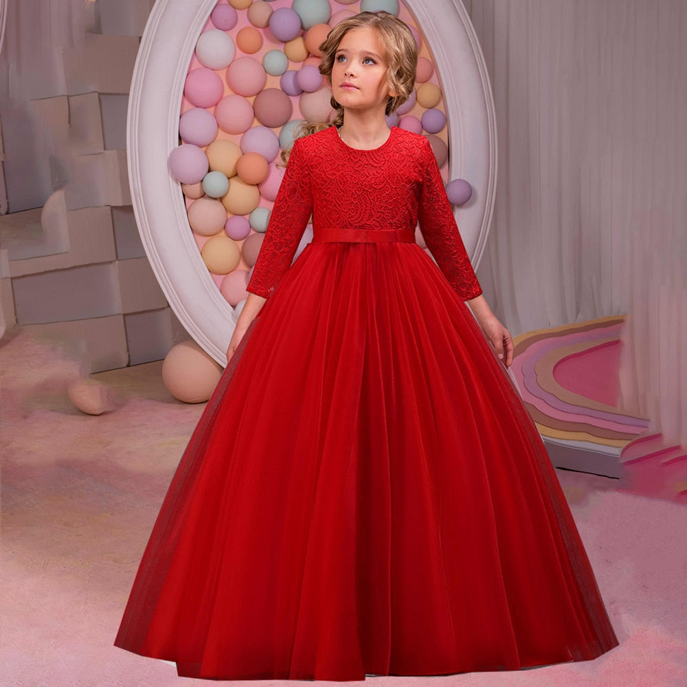 Robe Princesse Fille Rouge – Ma Robe Princesse