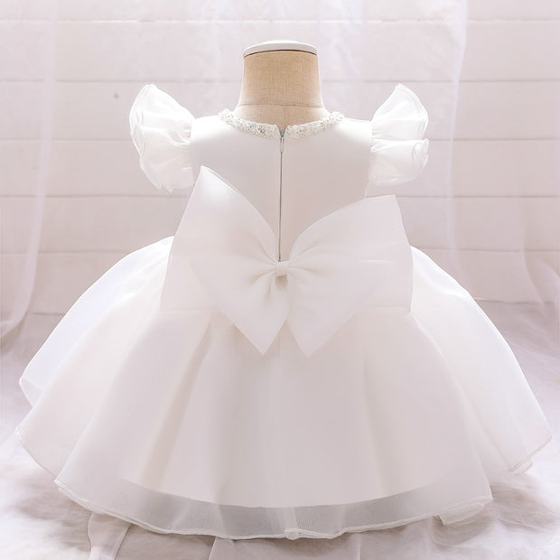 Ma robe Princesse - robe princesse bébé baptême blanche 